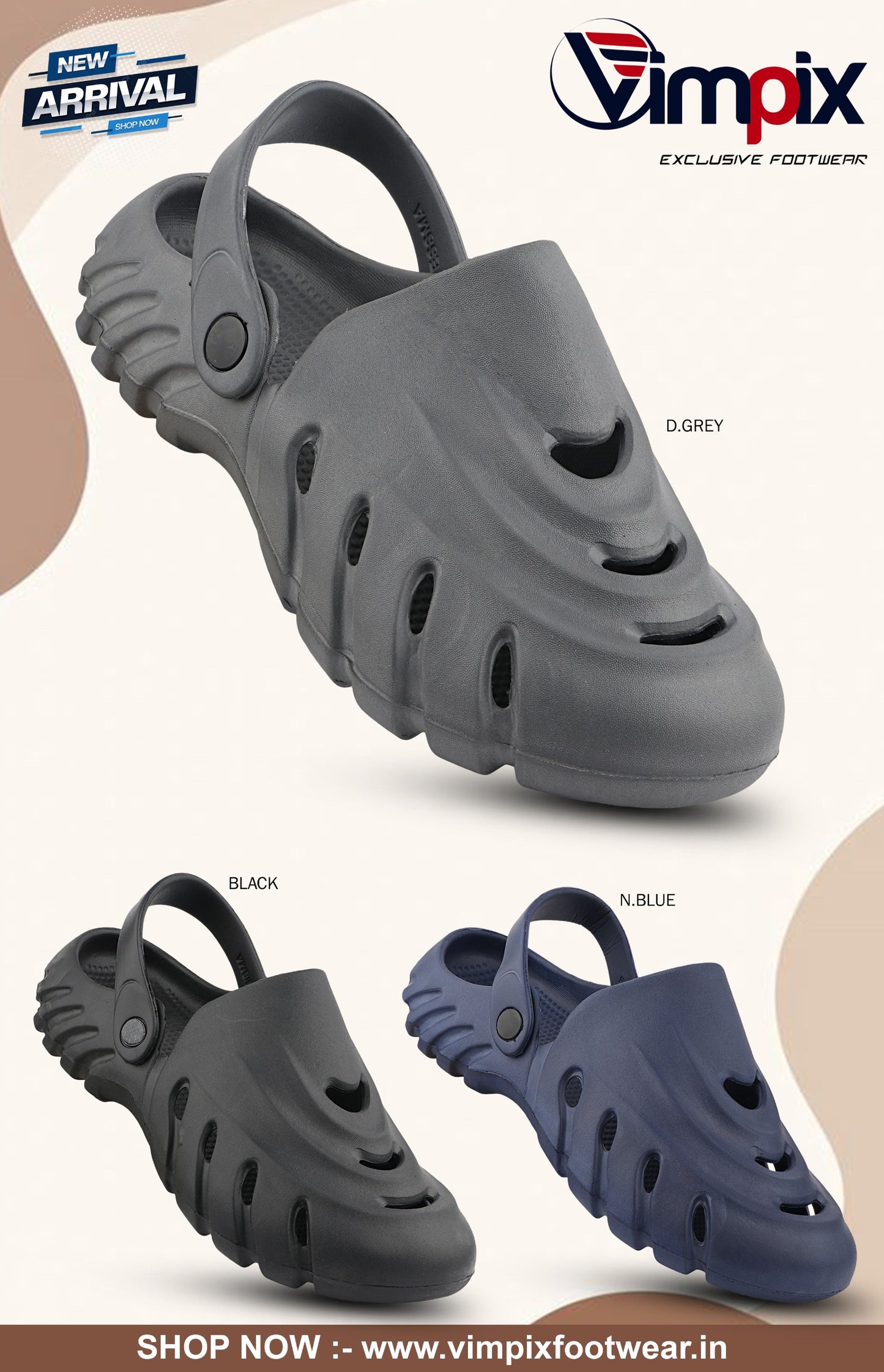 VIMPIX | MENS CLOGS | SHARK SERIES