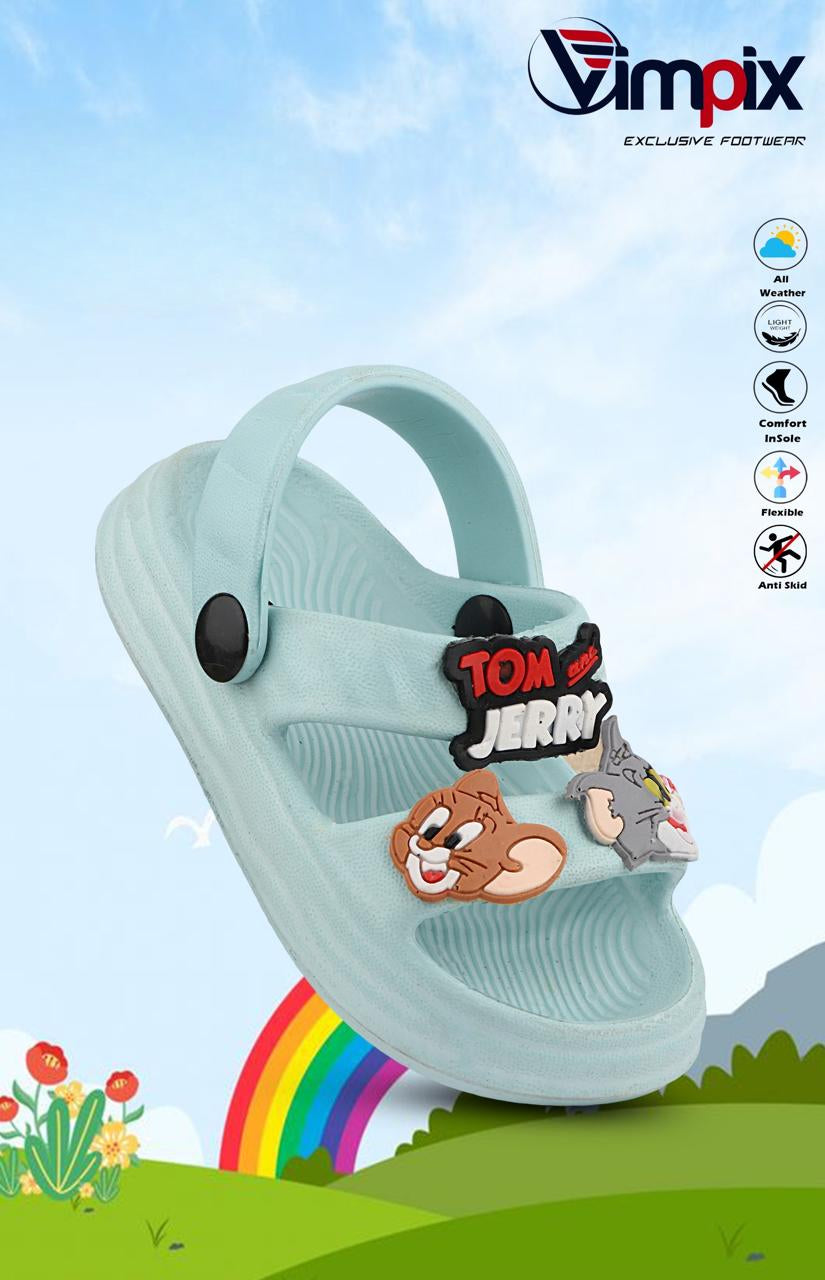 Kids clogs Tom and Jerry Ice Blue