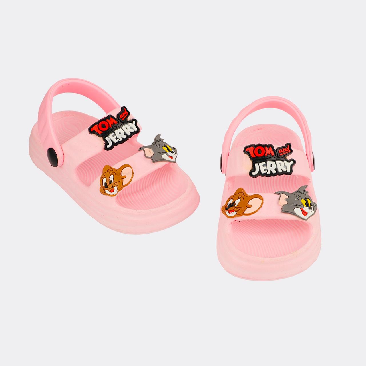 Kids Clogs Tom and Jerry Sriese Pink