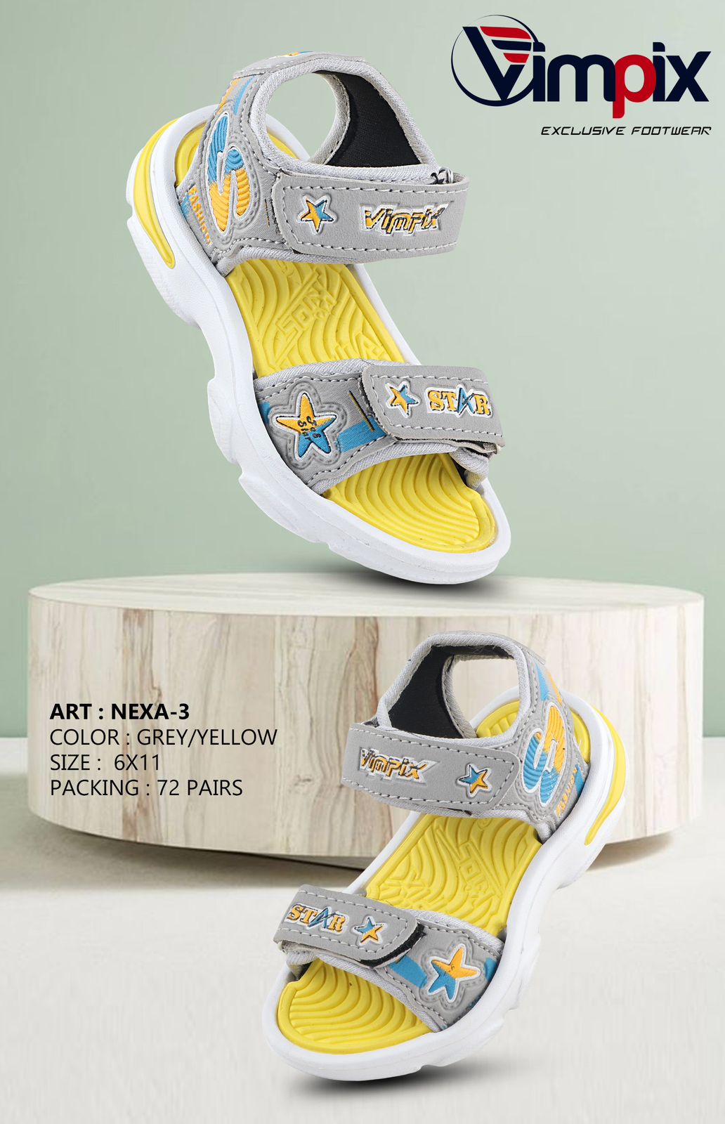 KIDS SANDAL FOR BOY & GIRLS Nexa -3