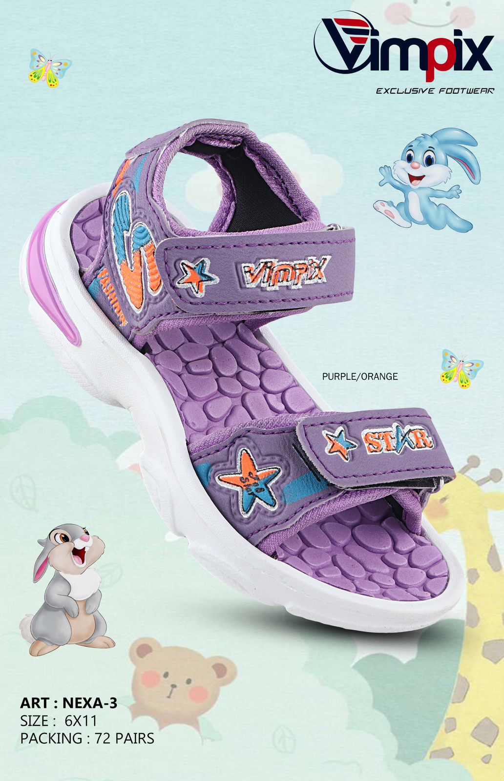 KIDS SANDAL BOY & GIRL NEXA -3