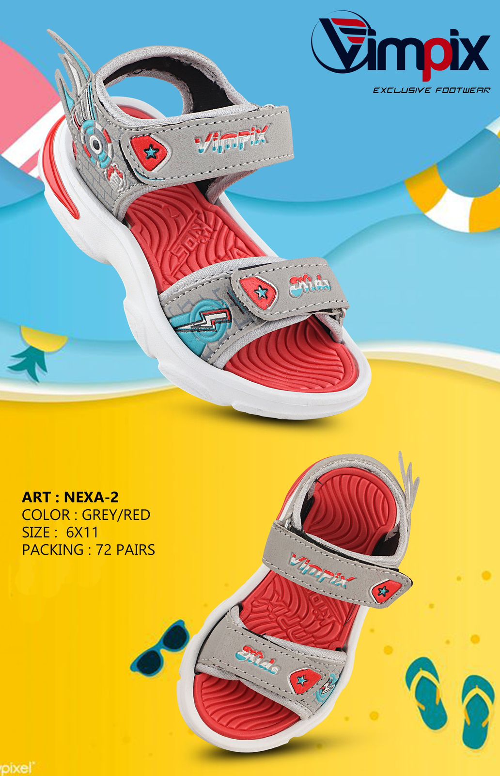 KIDS SANDAL FOR BOY & GIRL | NEXA-2 |